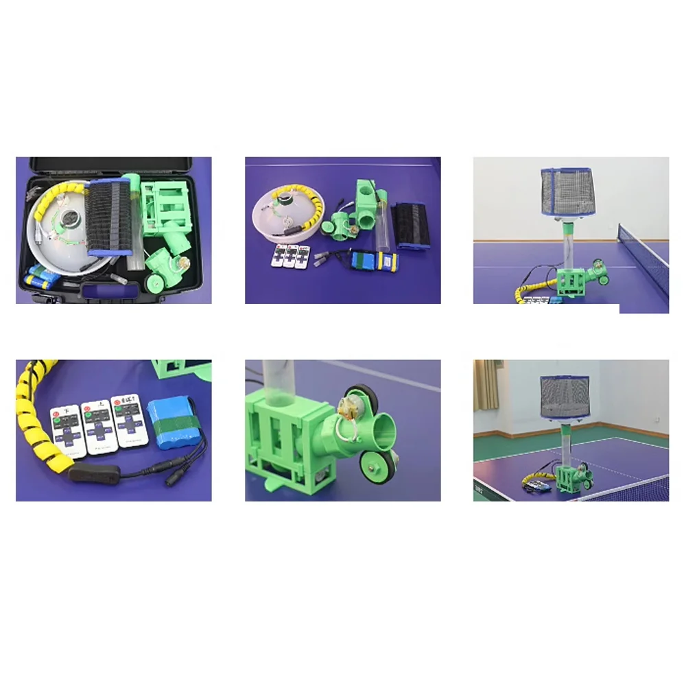 Table Tennis Sparring Machine, Técnica e Movimento Training Device