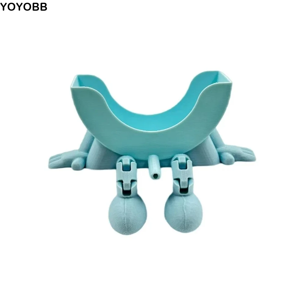 

Creative Funny 3 D Printed Sponge Holder Colorful Plastic Soap Draining Rack Space Saving Sink Sponge Holder Wash Dishes Area