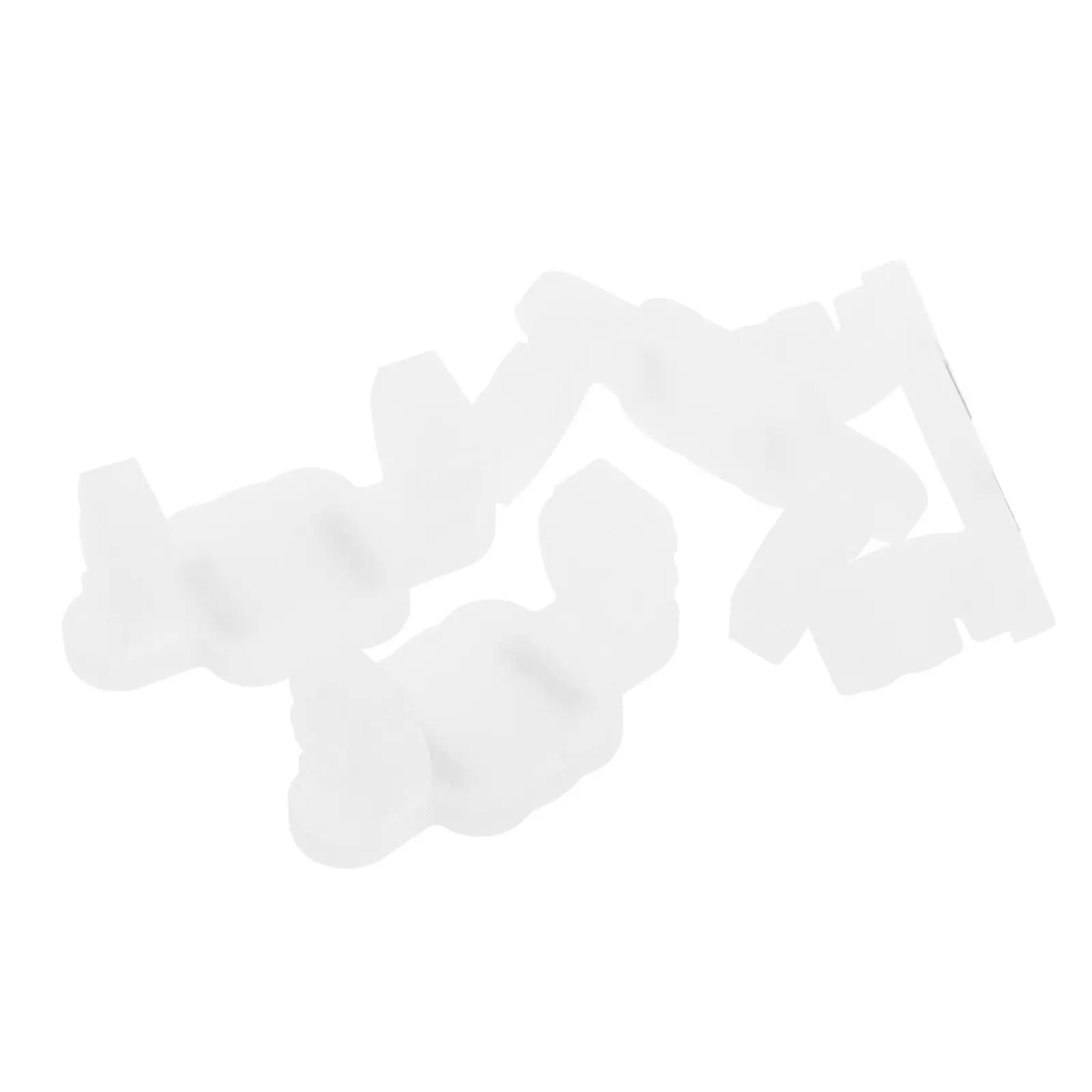 4Pcs Silicone Magnetic Light Clips for Outdoor String Lights Gutter Roof Fence Siding Mount Quick Install Weather Resistant