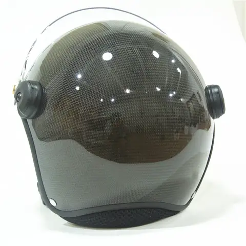 Paramotorhjälm i äkta kolfiber, PPG sporthjälm, M, L, XL, XXL, Storlek 4 8 best sales paramotorisk paragliding - №5