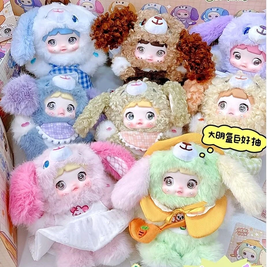 

Genuine Nommi Puppy Diary Series Blind Box Cute Plush Vinyl Doll Mystery Box Kawaii Anime Doll Model Girl Collection Toy Gift