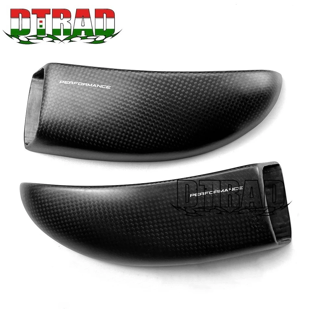 For DUCATI PANIGALE V4 V2 Streetfighter Accessories Motorcycle Front Caliper Radiator Cover Air Ducts Brake Cooling Carbon Fiber