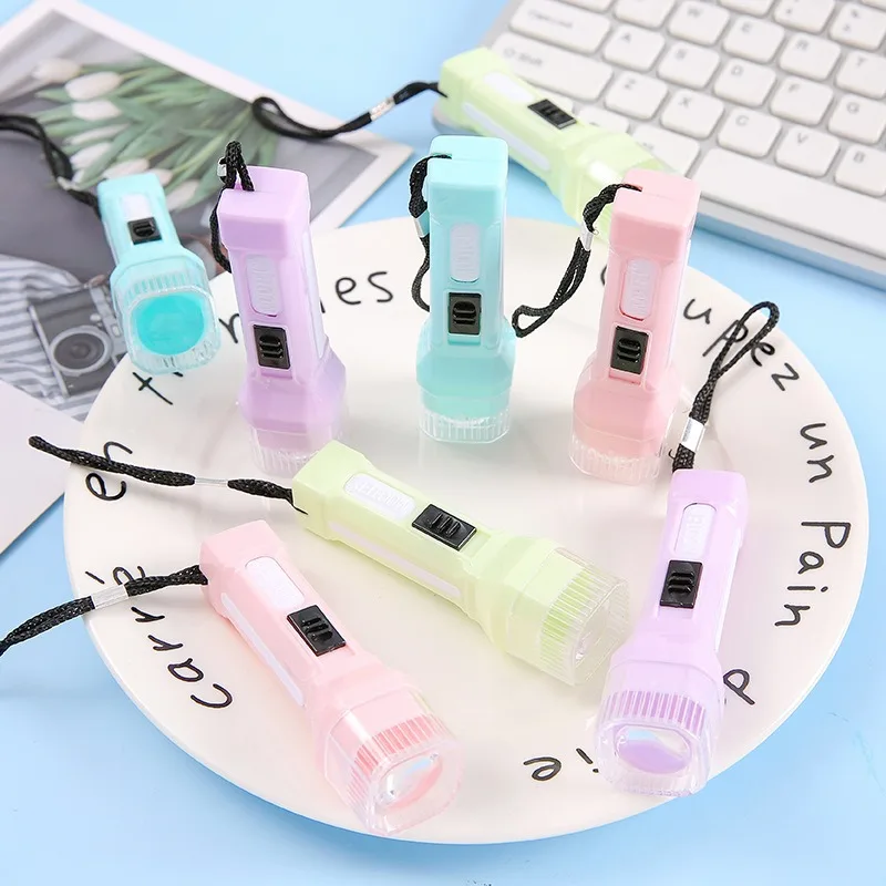 

2026 Красочный светодиодный фонарик-желе, портативный, с высокой светоотдачей, мини-фонарь для кемпинга, экстренных ситуаций, дома, подарок, фонарики