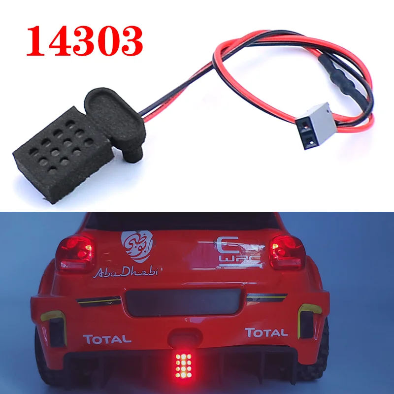 HYPER GO MJX Simulation Pilot Light Taillight for 1/14 mjxrc 14303 Remote Control Car Off-road High Speed RC Cars Truck