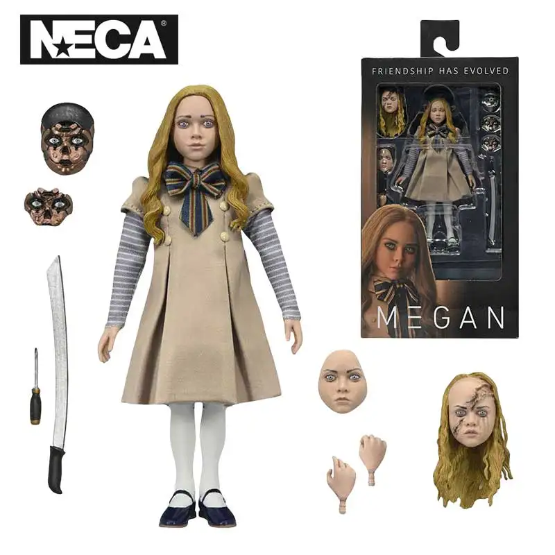 

NECA 19353 Toys Megan Clothed Action Figure Megan 20 cm Original Doll Collection Decoration Gift Anime Statue Model