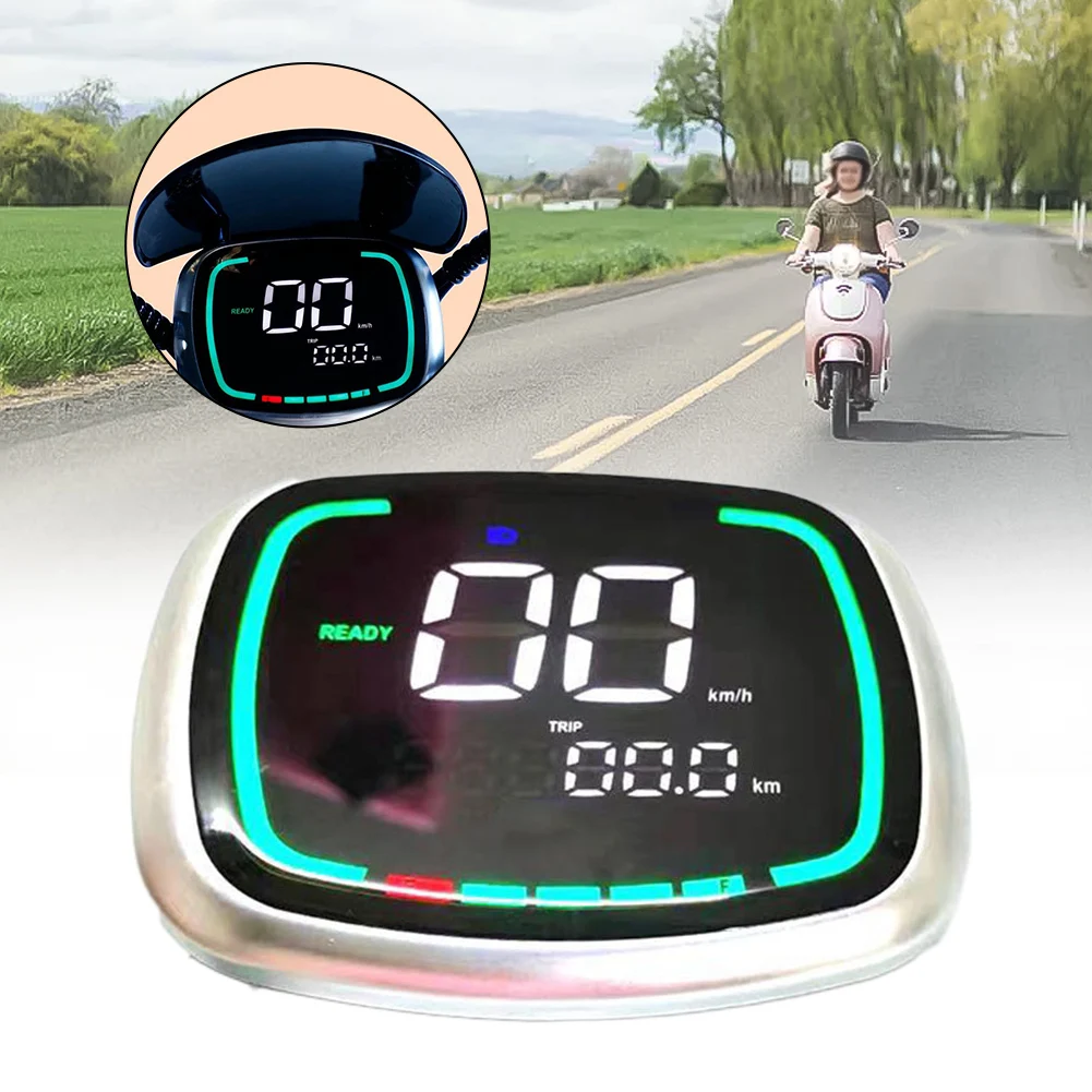 1pcs Electric Vehicle Meter Motor Controller Display Meter For Electric Bike For Electric Scooter 6PIN Interface 48-72V Support