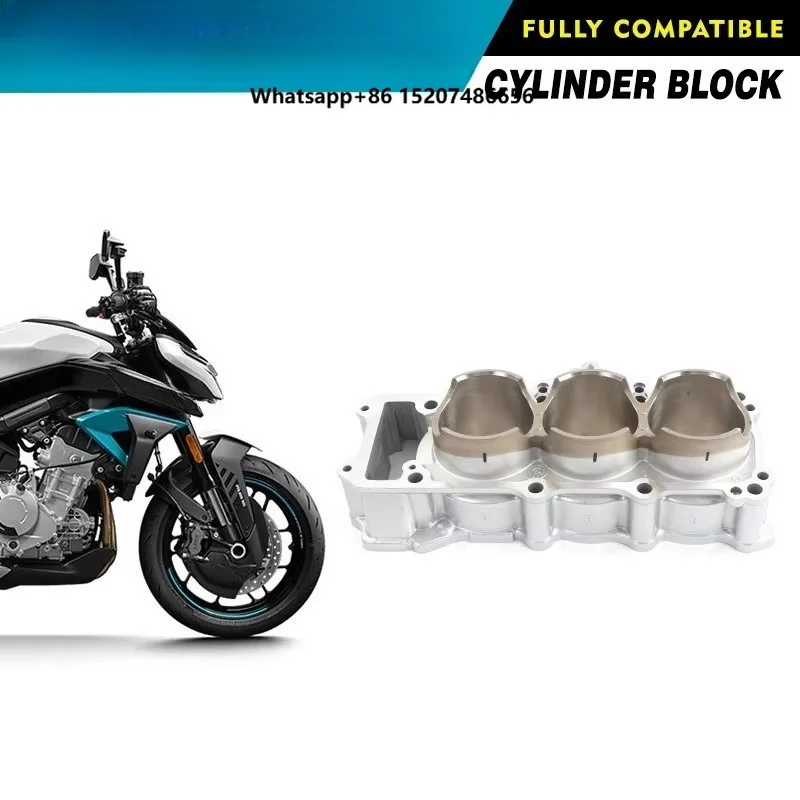 For  675NK Cylinder Block NK675 CF675 CF650-11 Motor Engine Cylinder Motorcycle Accessories Original Parts