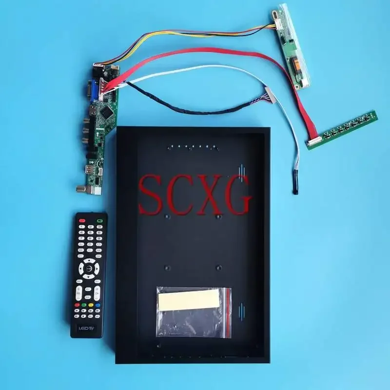 

Analog TV Driver Board+Metal Case Fit LP150X1 LP150X2 LP150X04 1024*768 VGA HDMI-Compatible AV USB RF 1-CCFL 15" LVDS 20 Pin Kit