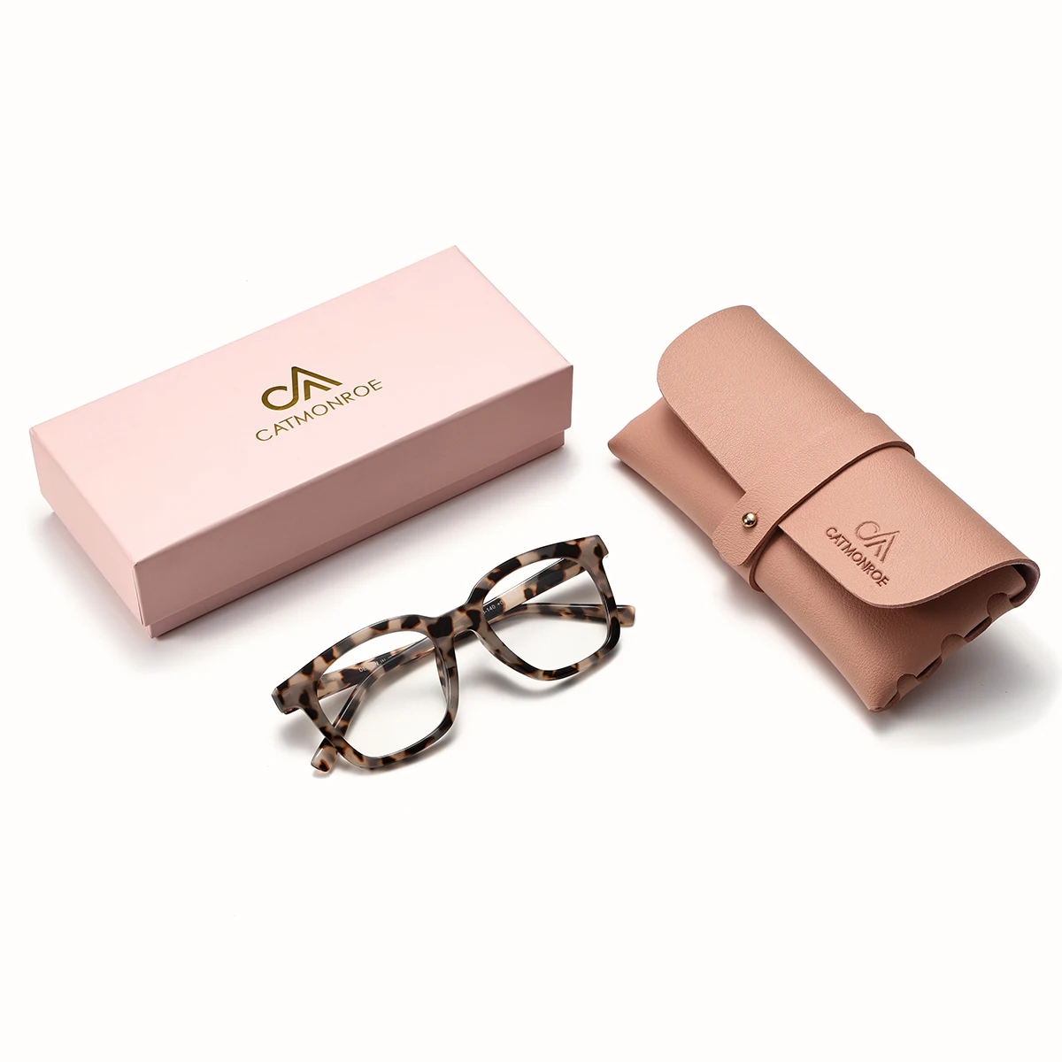 CATMONROE 1 Stück Lesebrille für Damen, PC-Rahmen, Leopardenmuster, Computerbrille, modische Bekleidung, Accessoires – Detail 6