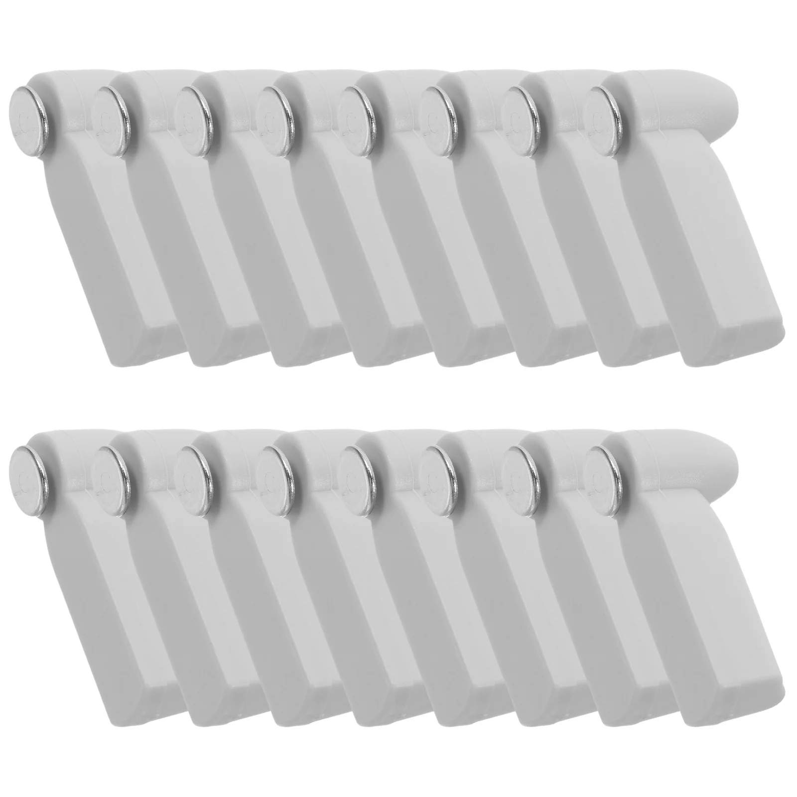 20 قطعة من علامات الأمان الصلبة للملابس والأحذية والقبعات ملصقات إنذار مضادة للسرقة قابلة لإعادة الاستخدام مع قفل مغناطيسي للاستخدام البيع بالتجزئة