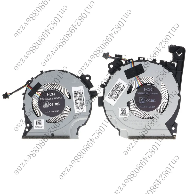 

XYG Новый охлаждающий вентилятор для процессора и графического процессора для HP Pavilion 15-CX Series L20334-001 L20335-001.