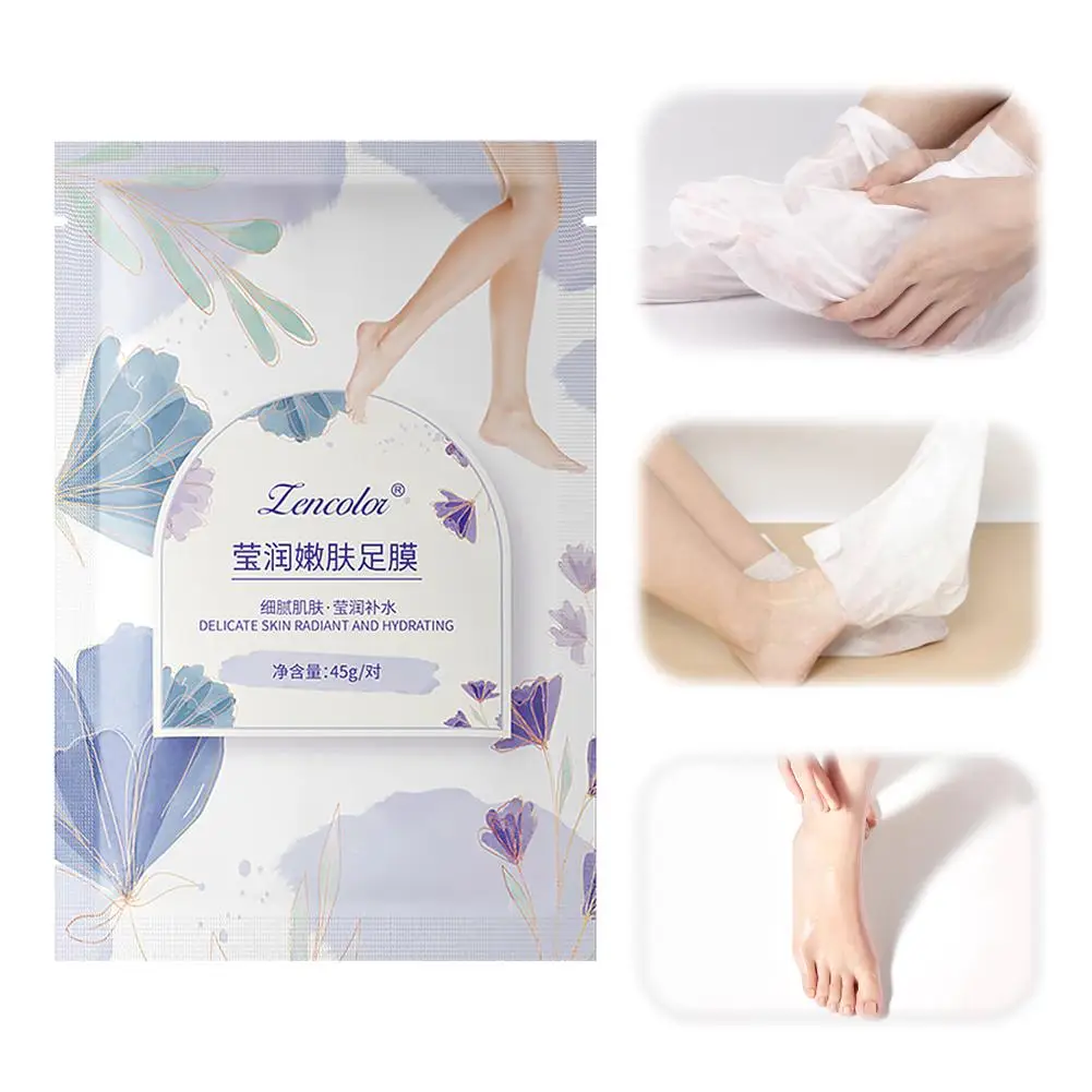 Exfoliating Foot Mask Foot For Remove Dead Skin Calluses Heel Crack Repair Foot Mask Pedicure Socks Foot Skin Care W5L8