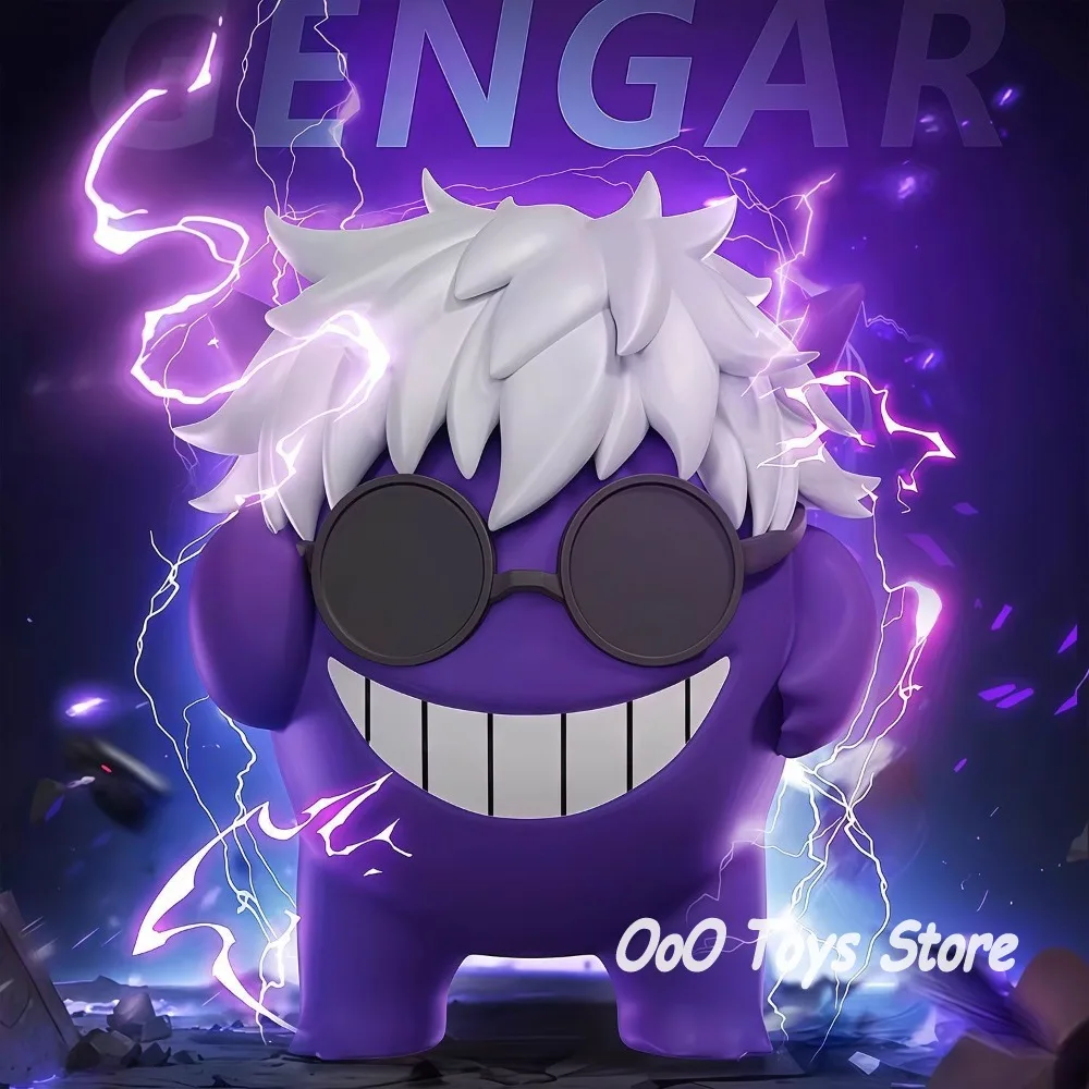 أنيمي بوكيمون الشكل Gengar تأثيري جوجو ساتورو عمل أرقام البلاستيكية جمع نموذج لعب للأطفال هدايا 8-9 سنتيمتر #2