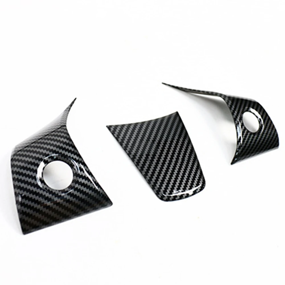 

Steering Wheel Decoration Model 3 Y Steering Trim Car Interior Enhancement Stylish Design Wear-resistant Anti-corrosion