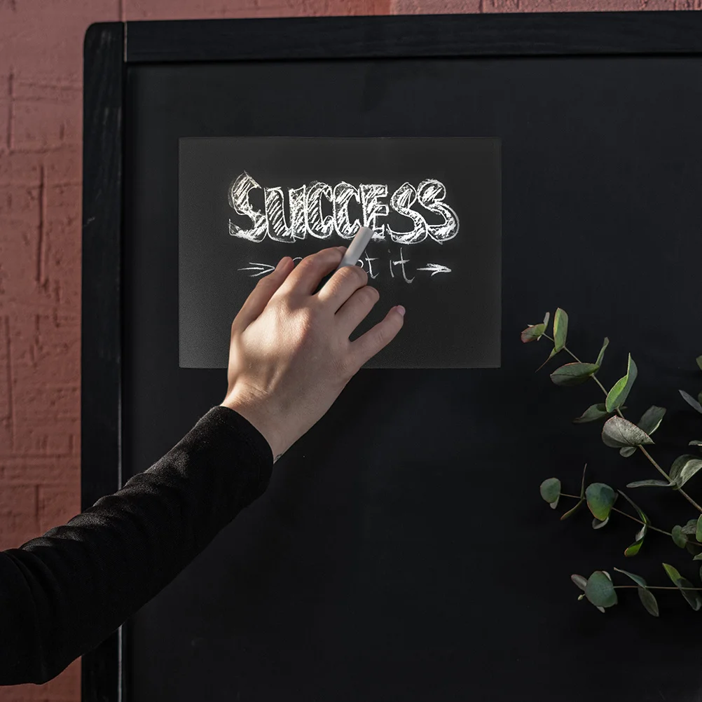 6 قطعة سبورة بيضاء مغناطيسية للمسح الجاف سبورة بيضاء صغيرة لتذكير الثلاجة وقوائم التسوق مغناطيس المسح الجاف سبورة بيضاء صغيرة #5