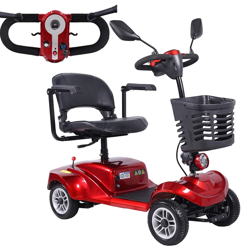 

disabled scooter electric scooter tricycles for disabled foldable wheelchair Compact Heavy Duty Mobile for Elderly