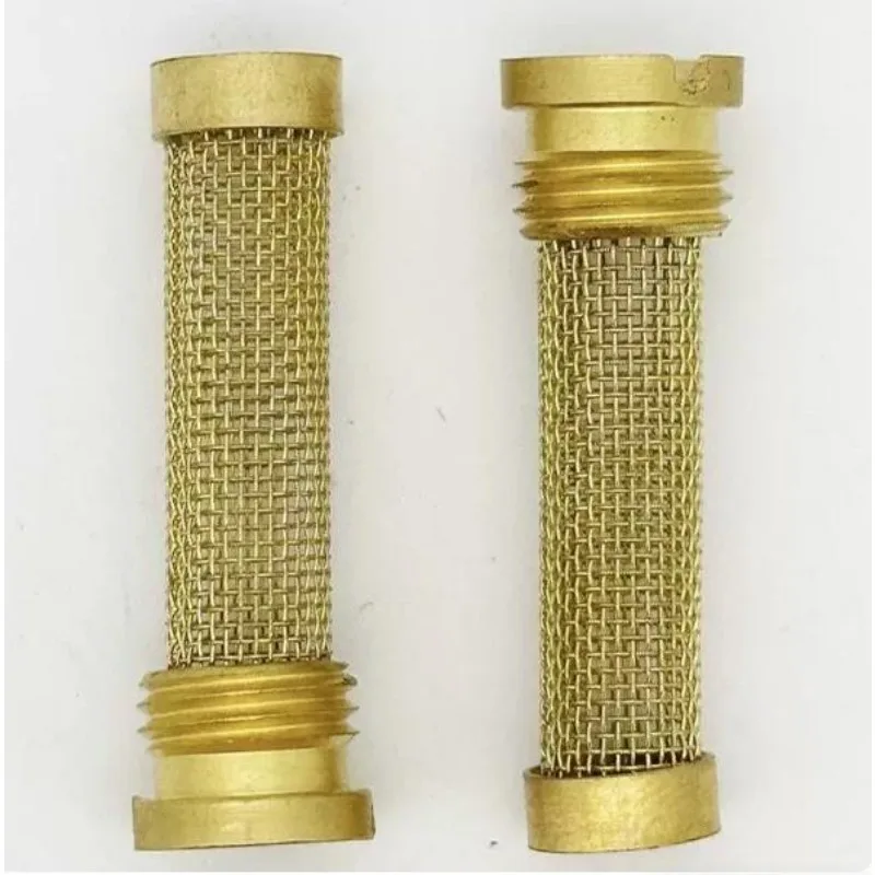 10pcs  Copper Filter M14*1.5 Fuel Pump Filter Fuel Pump Filter Oil Pipe Screw Hollow Screw Excavator Parts