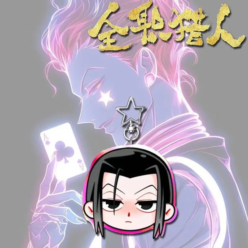 พวงกุญแจอะคริลิคการ์ตูนอนิเมะนักล่าใหม่ อิลลิมิ โซลดิค ฮิโซกะ ของตกแต่งกระเป๋าเป้นักเรียนสุดเท่แบบปรับแต่งได้