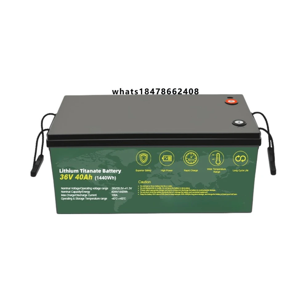 

Custom LTO 15S1P High Safety Car Lithium Battery Pack 36V Ev Vehicle Battery