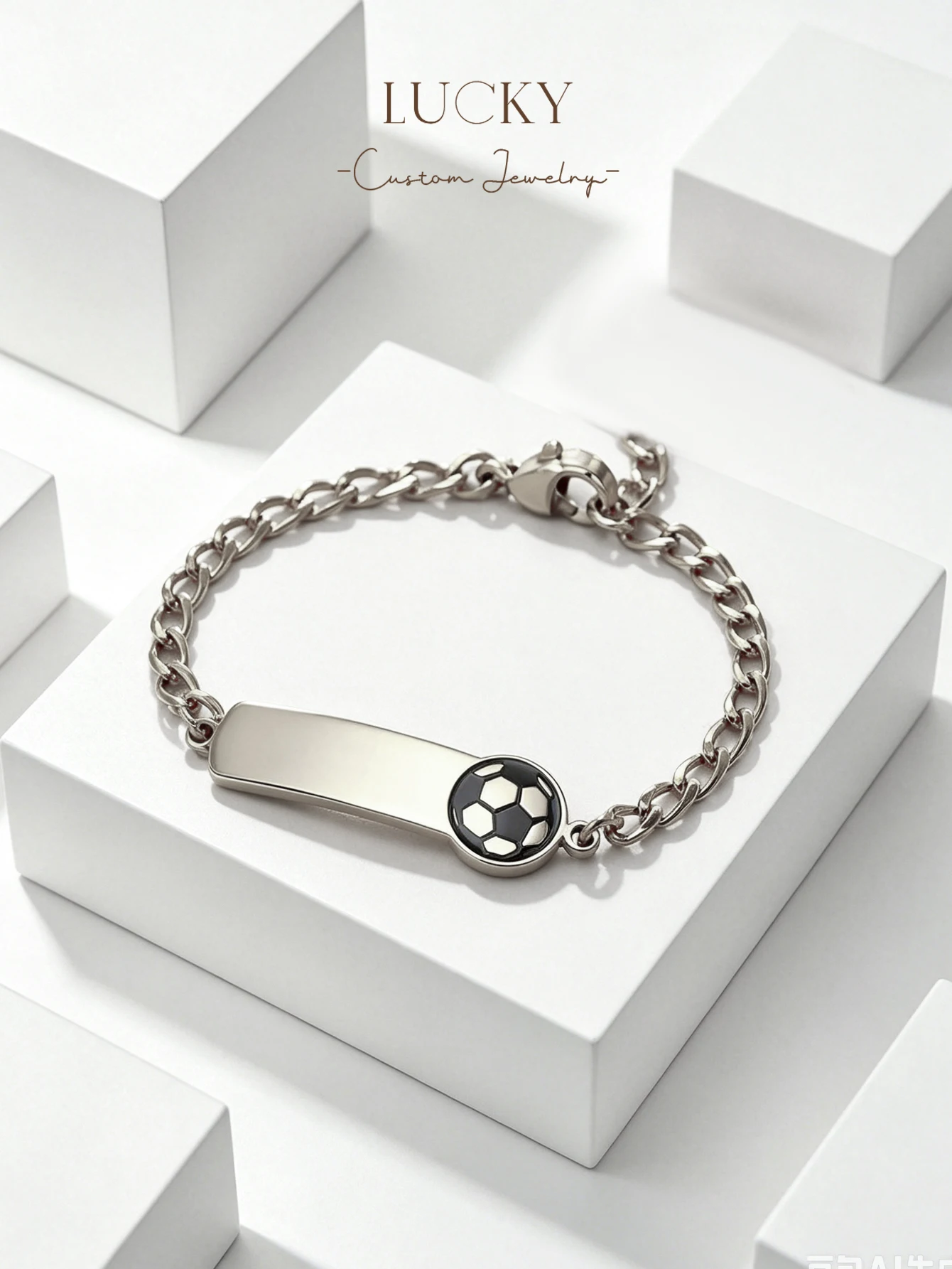 Women's Customizable Name Bracelet, Simple Daily Style