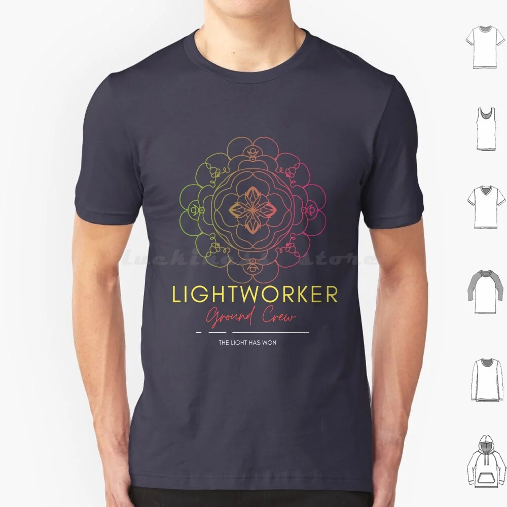 

Lightworker Crew Mandala T Shirt 6xl Cotton Cool Tee Lightworker Lightcrew Starseed Starchild Mandala Positivity Thelighthaswon
