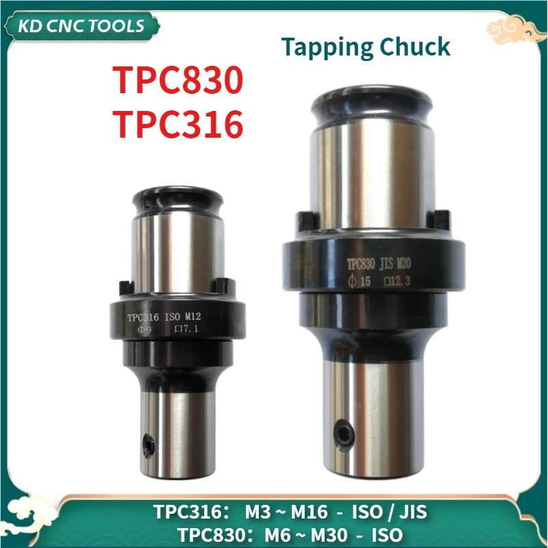 

KD CNC TPC830 TPC316 Taps Chuck Tapping Chuck Overload Protection Quick change For TP Tapping Tool Holder Drilling Tools