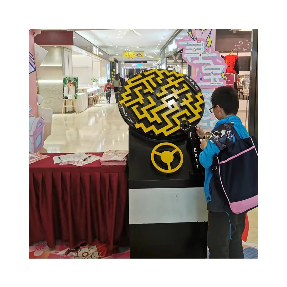 

Large small ball rotating maze shopping mall amusement park educational toys