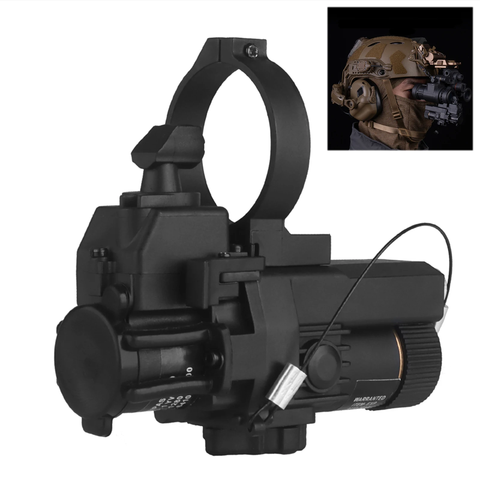 CS Game Movie Props Cosplay Equipment Clip Thermal Imager Model Thermal Imager Night Sight Dummy Model for Airsoft Cosplay