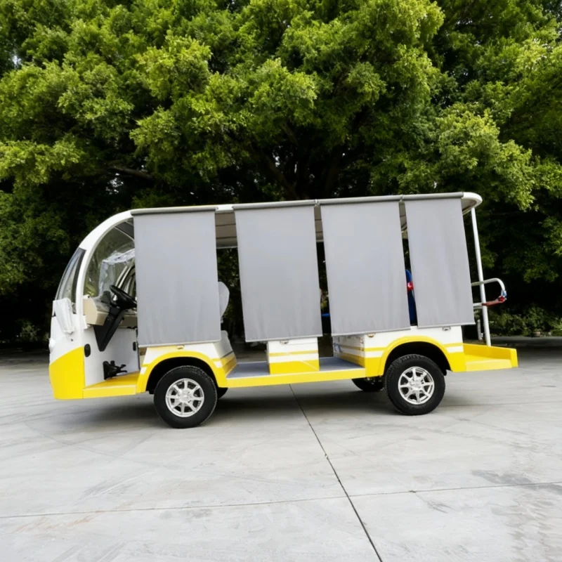 حافلة لمشاهدة معالم المدينة الكهربائية، حافلات مكوكية، حافلات لمشاهدة معالم المدينة منخفضة السرعة للبيع، المركبات الكهربائية ذات الطاقة الجديدة التسليم السريع #1