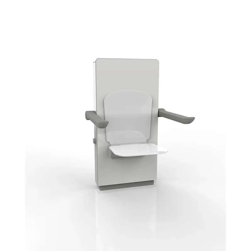 Wall Mounted Folding Shower Seat for Elderly Non Slip Bath Chair Safe Bathroom Bench for Disabled Seniors Heavy Duty Support
