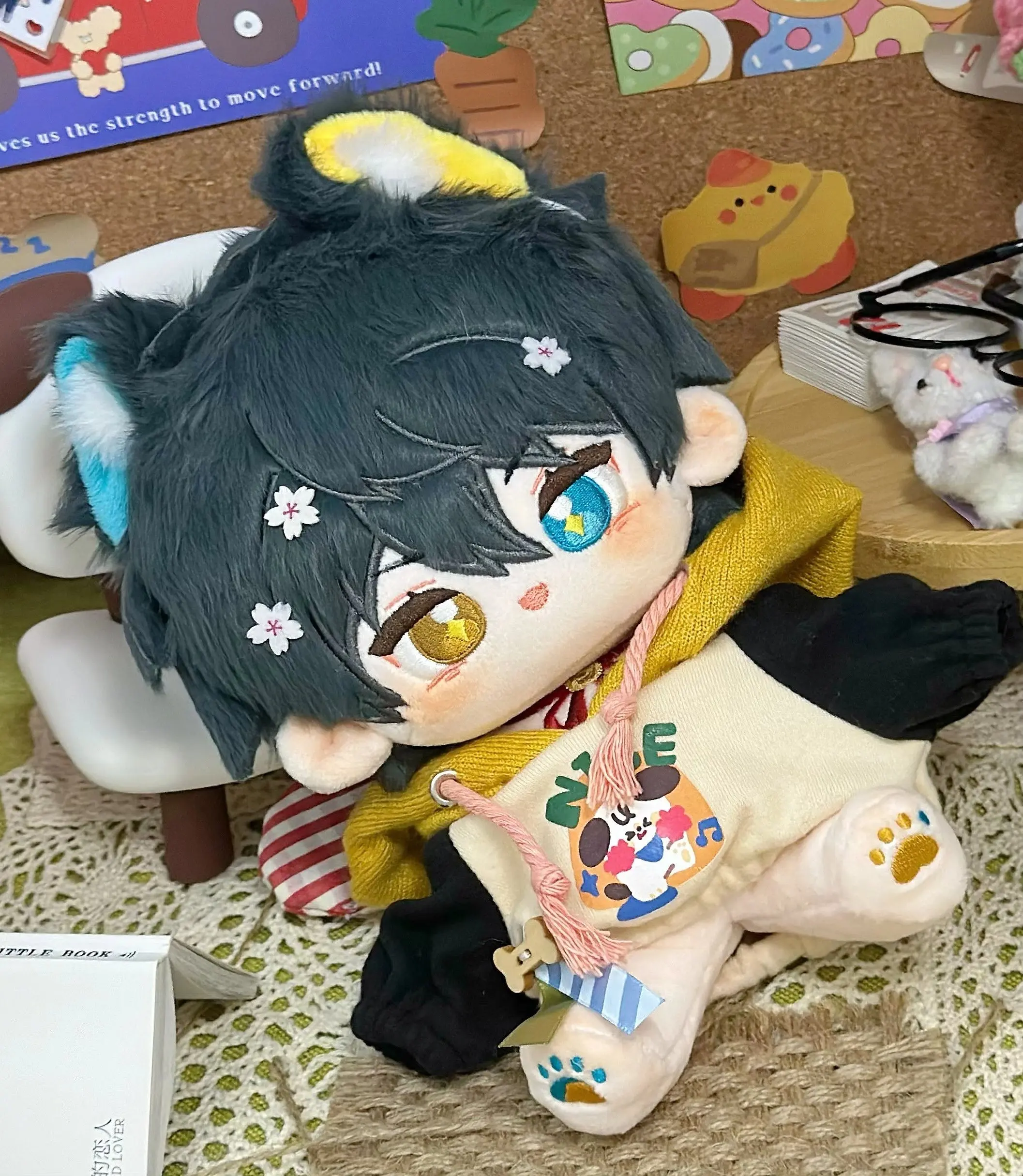 

2024 New In Stock Game Ensemble Stars あんさんぶるスターズ! 20cm Kagehira Mika Naked Cotton Dolls Plushie Figure Models Mascot Doll Toys