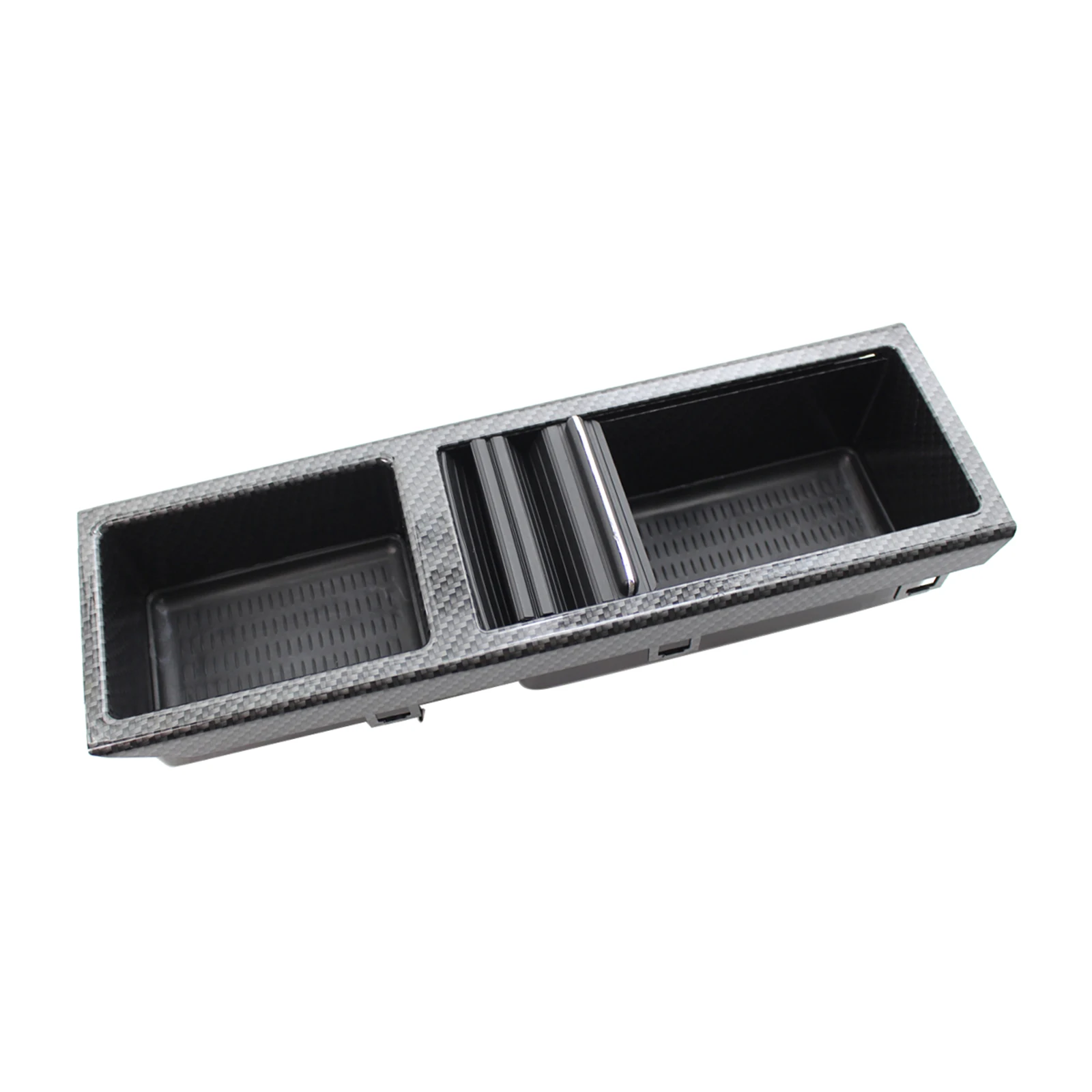 

Car Carbon Fiber Bottle Cup Holder Organizer for E46 3 Series 1998-2005