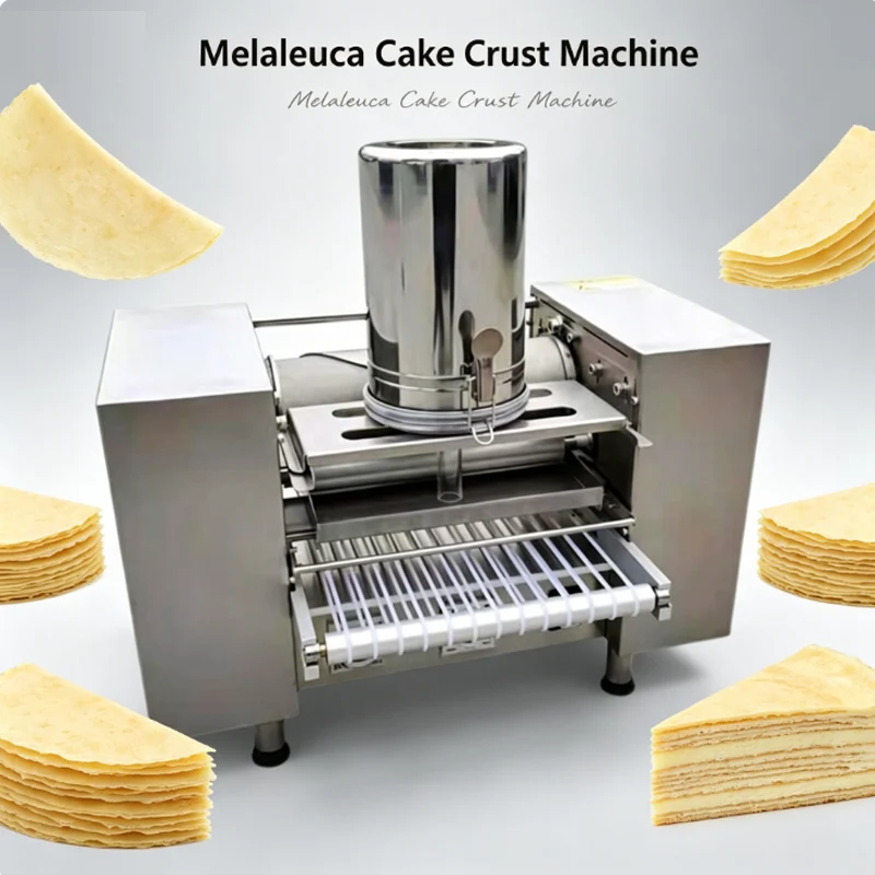 Automatic Thousand Layer Cake Pancake Skin Making Machine Commercial Towel Roll Skin Maker