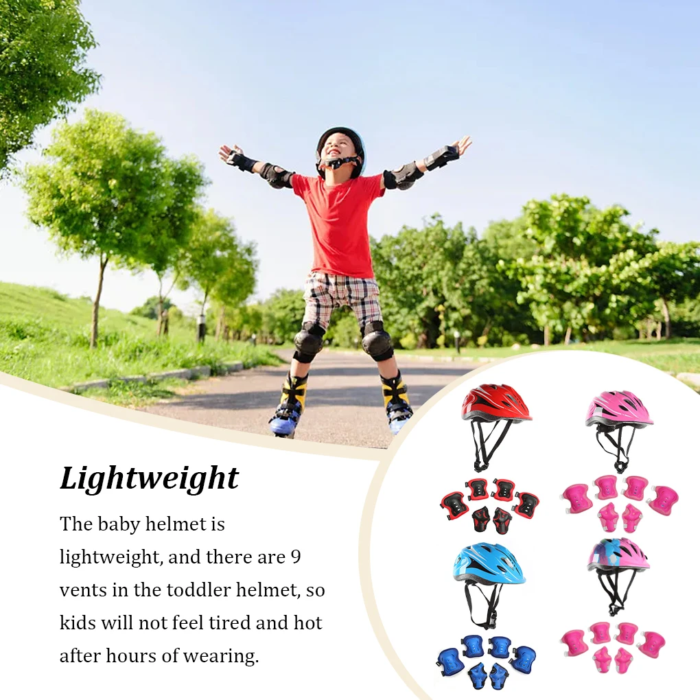 1 ชุด หมวกกันน็อคโรลเลอร์สำหรั - Scooter Helmet Set บทวิจารณ์และราคา