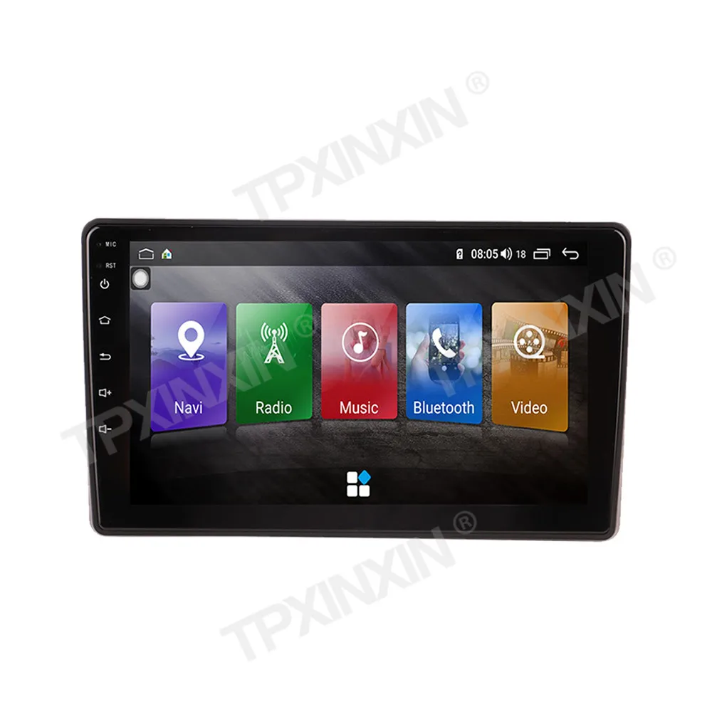 9.0 بوصة أندرويد 14.0 السيارات carplay لأودي A4 2002 إلى 2008 سيارة مشغل وسائط متعددة نظام تحديد المواقع والملاحة راديو اللمس scrren HD رئيس وحدة #5