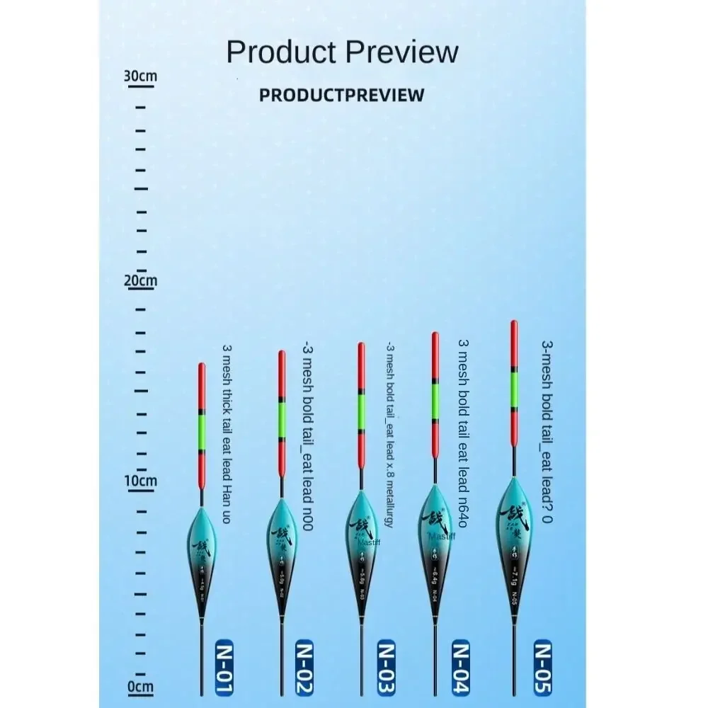 2024 رقيق الصيد يطفو الصيد البحري صنعة العوامة روك الصيد ثنائي الغرض صيد السمك الجليد ملحقات صيد سمك #6