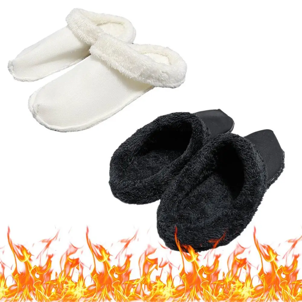 Velvet Thick Slipper Inner Soft Shoe Cover For Autumn Winter Warmth Plush Covers Removable Washable Inner Lining Cotton Sleeves