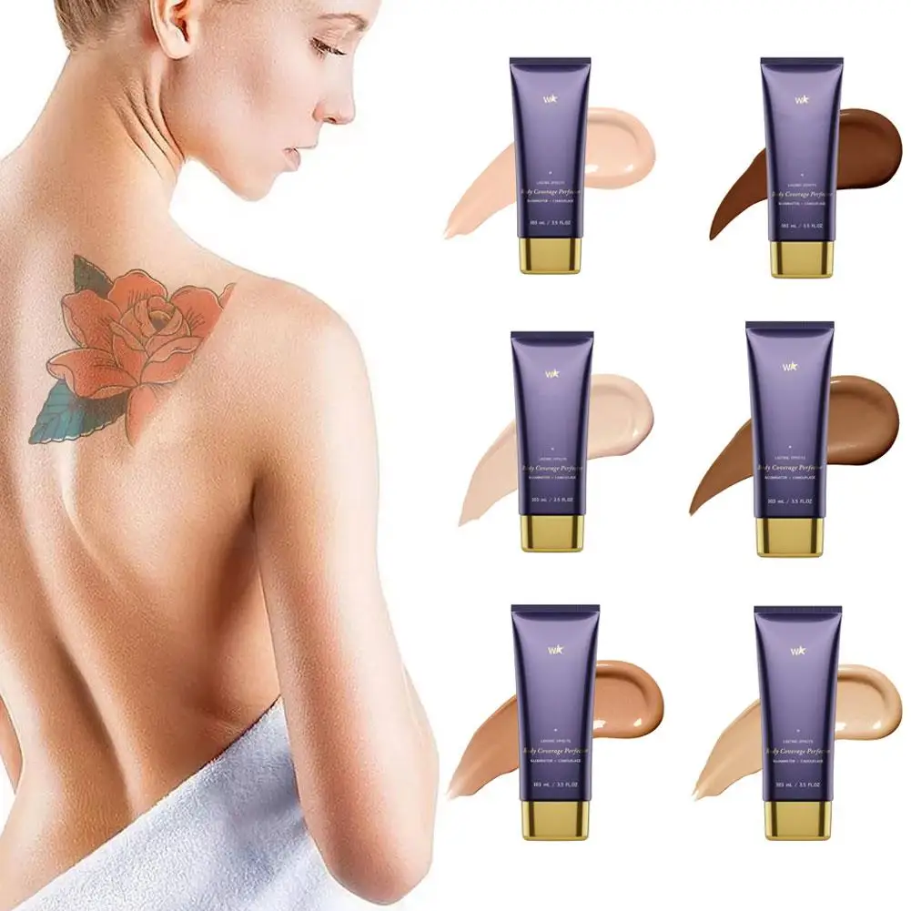 

Полное покрытие для покрытия тела Perfector Водонепроницаемая водостойкая основа для темных пятен Консилер для пятен Консилер для шрамов