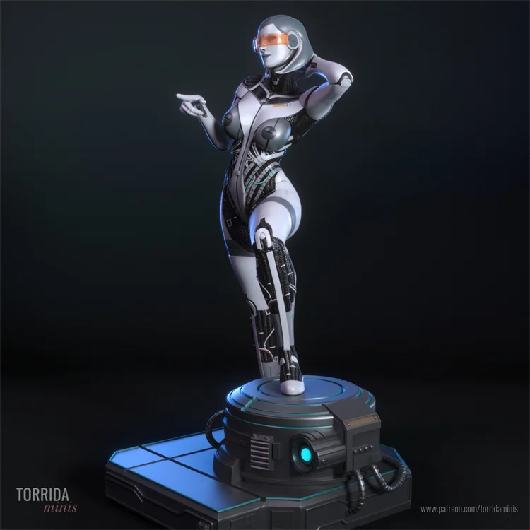 

LinDeekin D351 Customized 3D Garage Kits Unpainted Figure GK Models White resin Unassembled Jigsaw puzzle of character models