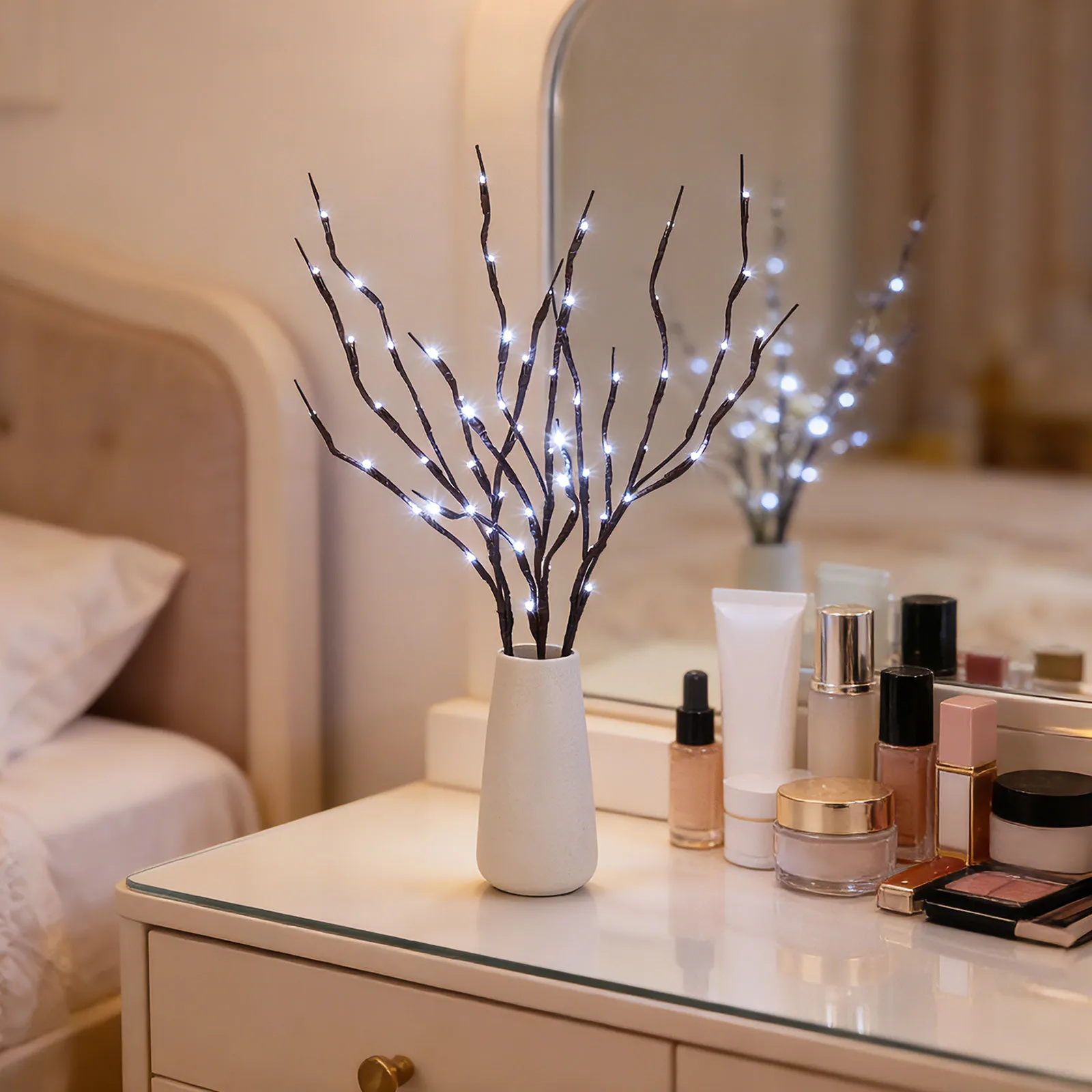 

3Pcs LED Branch Lamp Decor Simulation Tree Branch Light for Home Office Desk Night Lighting Fine Workmanship 20LED