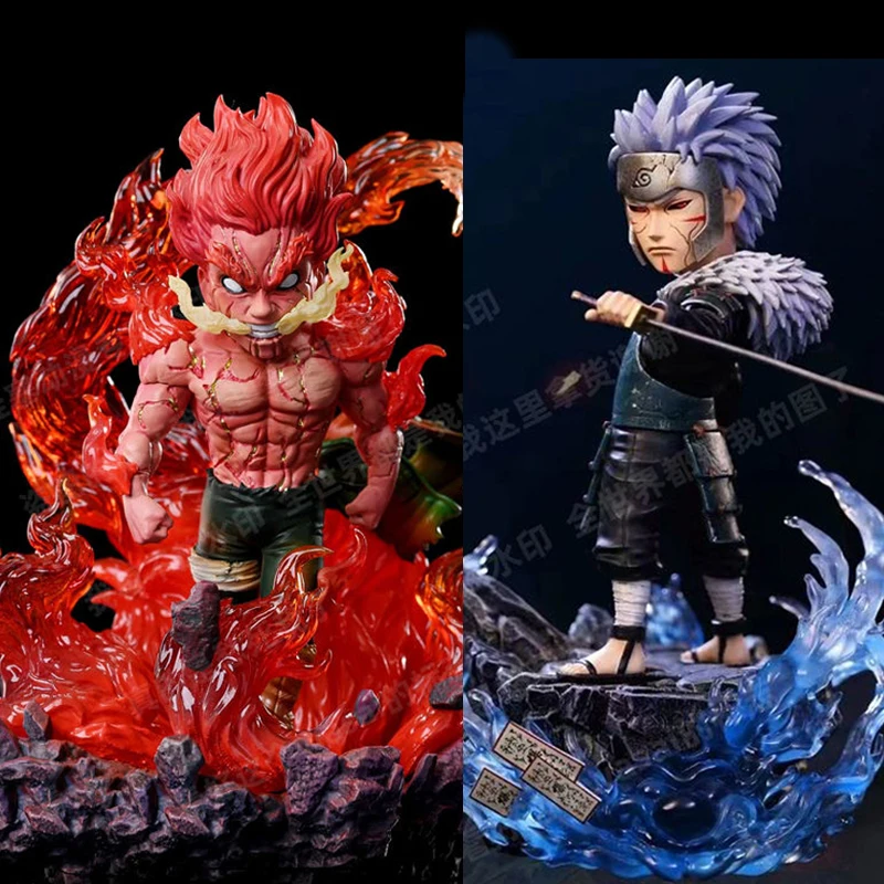 

11cm Anime NARUTO Figures Senju Tobirama Night Guy Senju Hashirama Action Figures PVC Model Collection Toys Birthday Gifts