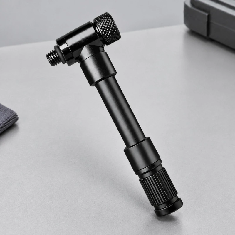Replacement Inflator Hose with Fittings at Both Ends for Carrying Air to Car and Electric Cycle Tire Inflation Points