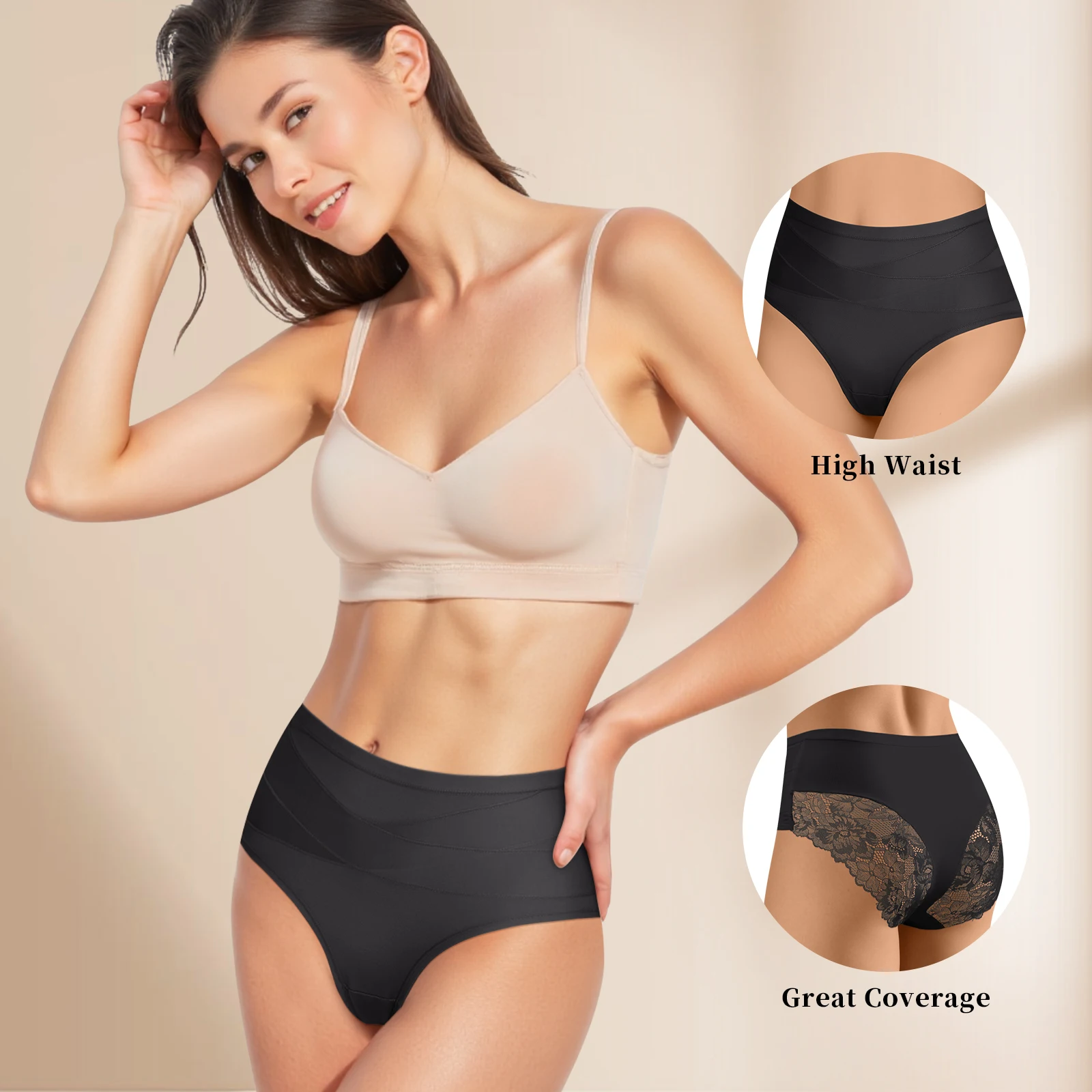 10 قطعة/المجموعة المرأة الظهر الدانتيل ملخصات منتصف الخصر ملخصات الأزهار ملخصات مثير لينة الملابس الداخلية مع الدانتيل تقليم تنفس الملابس الداخلية اليومية