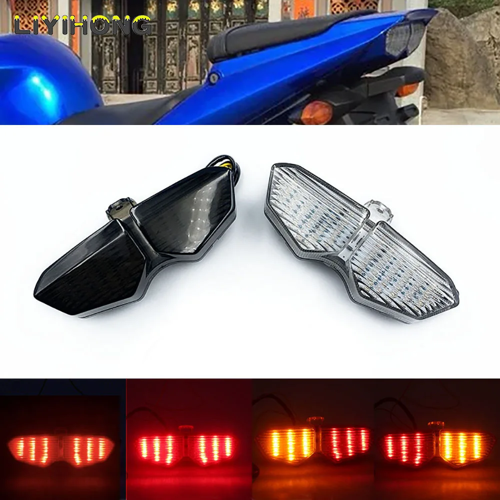 For Yamaha YZF R6 2003 2004 2005 Rear Brake Tail Light Motorcycle LED Taillight for Yamaha YZF R6 2003-2005 YZF R6S 2006-2008