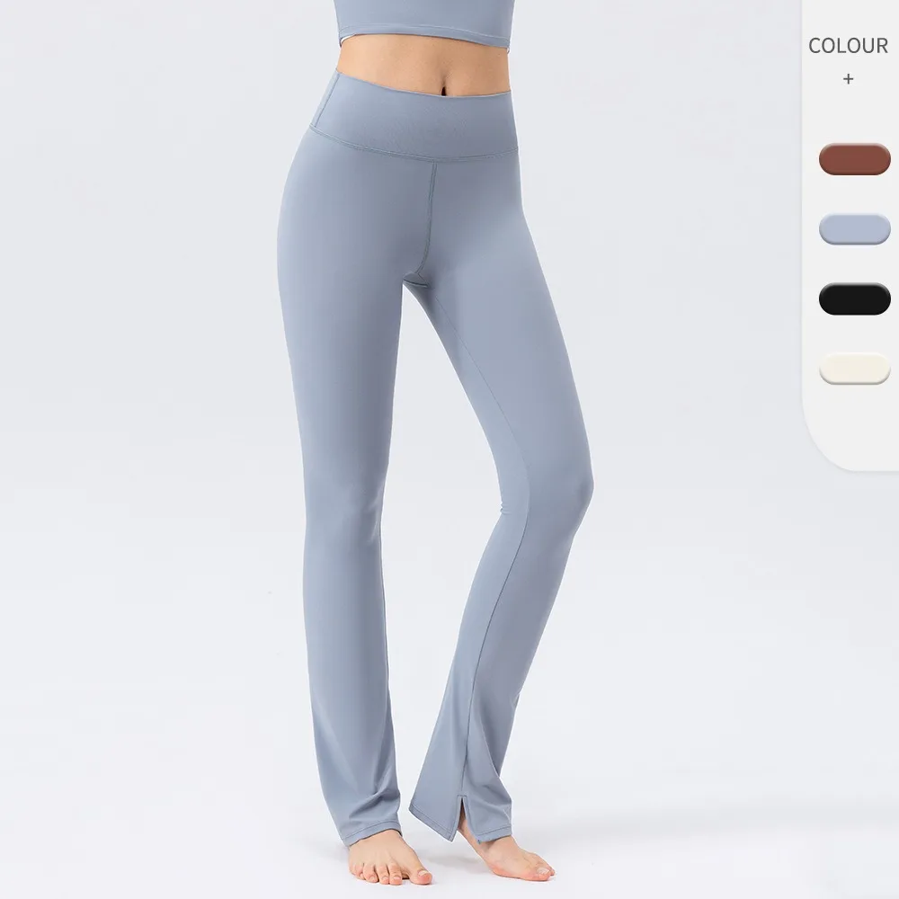

Slight Flare Shaping Pants for Women with EU/US High-Waisted Compression Design and Nylon Lifting Control Fabric