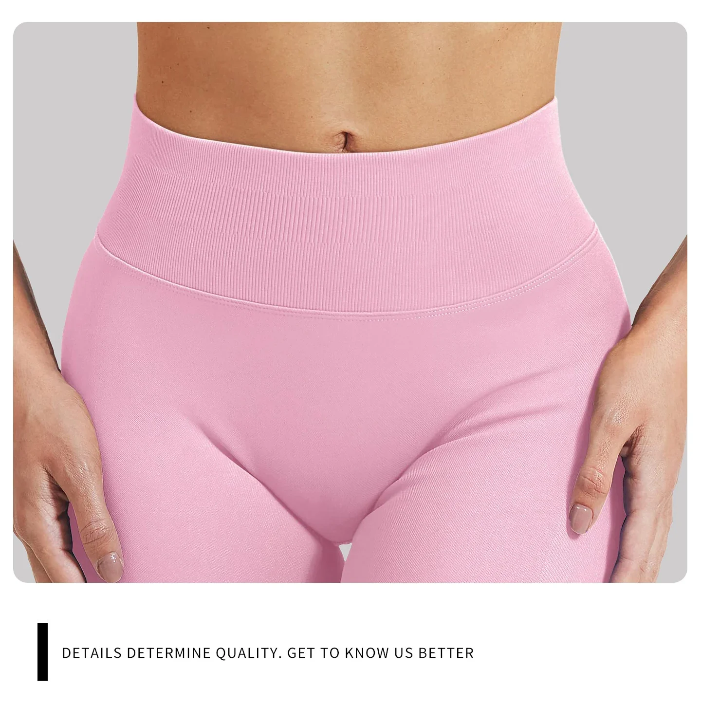Damen-Sommer-Shorts, Shorts mit niedriger Taille, nahtlose Shorts, Sportshorts, Yoga-Shorts, Laufshorts und hochelastische Shorts für das Radtraining. – Detail 11