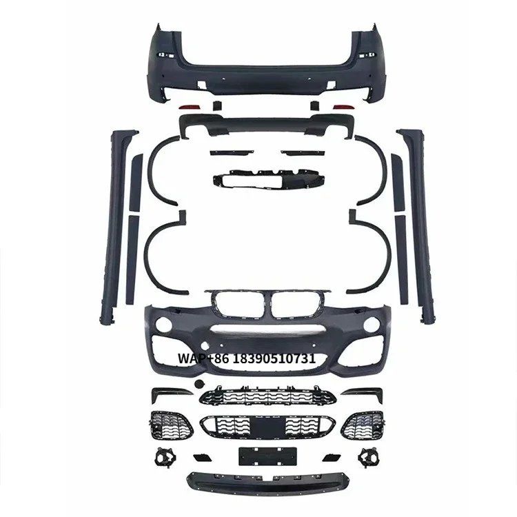 

Factory Wholesale M Pack Bodykit PP Material MT Style Full Body Kit Fit for X3 F25 LCI 2014-2017