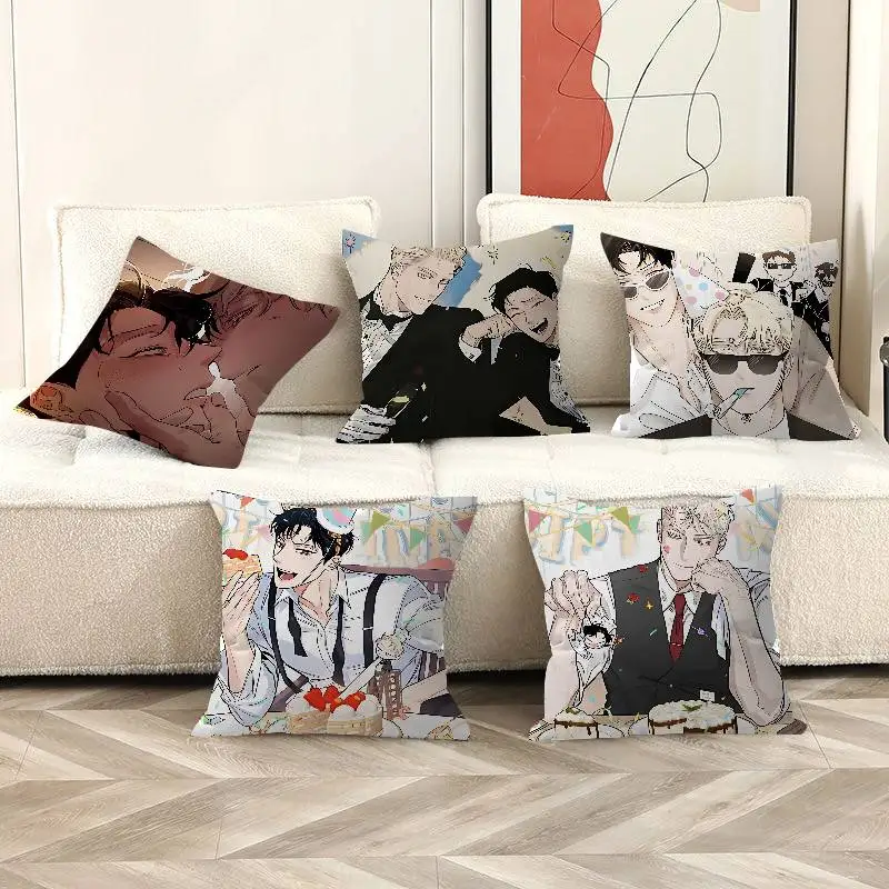 

Корейские декоративные наволочки с розами и шампанским для эстетики интерьера, домашний декор, наволочка для спальни, дивана, кровати, 45x45 см