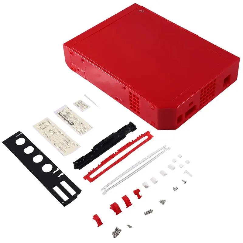 

For For Wii Full Case Cover Game Console Housing Shell Replacement Protector For Wii Console Case
