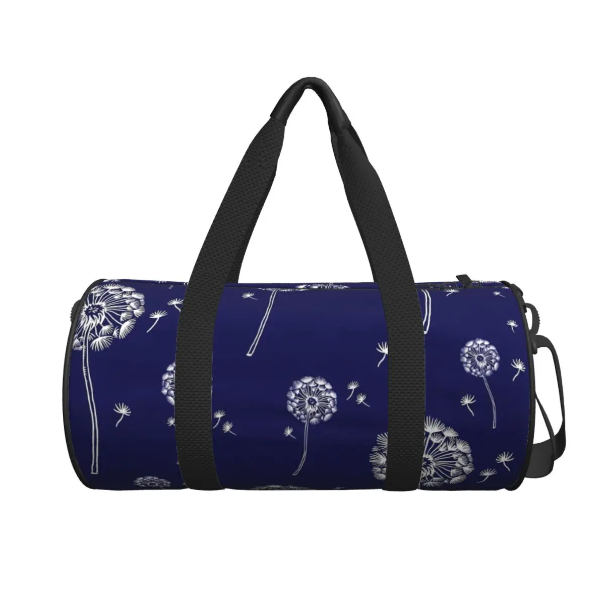 Dandelion Flower Sport Bags Blue White Large Capacity Gym Bag Outdoor Male Female Printed Handbag Travel Vintage Fitness Bag